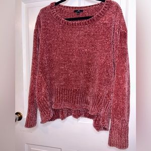 Chenille Woven Knit Sweater